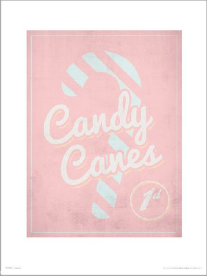 Christmas Candy - plakat premium 30x40 cm