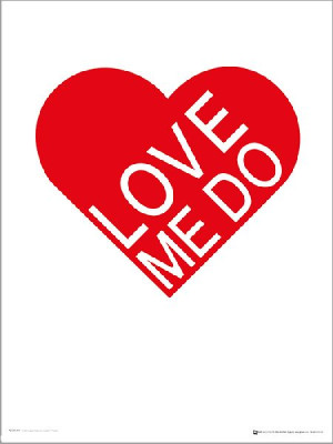 The Beatles Love Me Do - plakat premium 30x40 cm