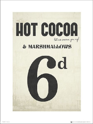 Hot Cocoa Marshmallows - plakat premium 30x40 cm