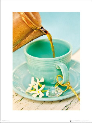 Tea Cup - plakat premium 30x40 cm