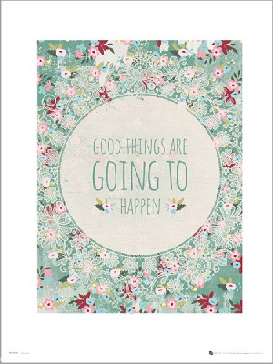 Vintage Good Things - plakat premium 30x40 cm