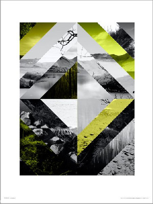 Abstract Landscapes - plakat premium 30x40 cm