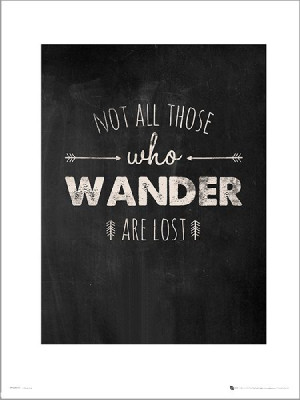 Adventure Wander Lost - plakat premium 30x40 cm