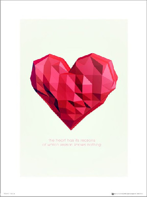 Heart Reasons - plakat premium 30x40 cm