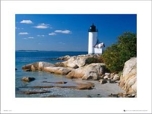 Tom Mackie Lighthouse - plakat premium 40x30 cm