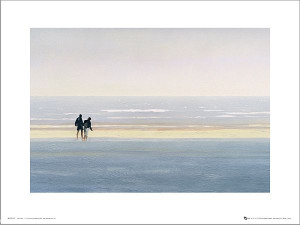 Mark Van Crombrugge Young Couple - plakat premium 40x30 cm