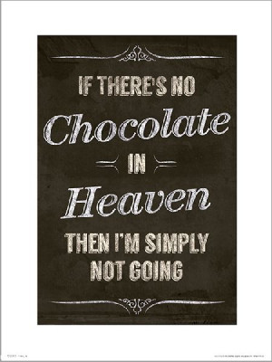 Chocolate Heaven - plakat premium 30x40 cm