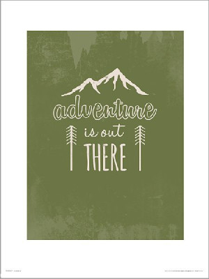 Adventure Green - plakat premium 30x40 cm