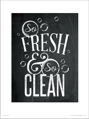 Fresh Clean - plakat premium 30x40 cm