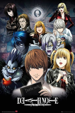 Notatnik śmierci Death Note Kolaż - plakat 61x91,5 cm