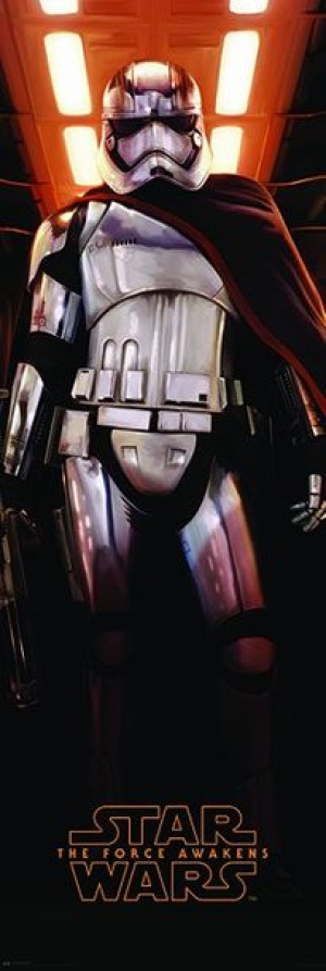 Star Wars Gwiezdne Wojny Przebudzenie Mocy Kapitan Phasma - plakat 53x158 c