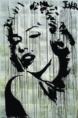 Marilyn Monroe - Loui Jover - plakat 61x91,5 cm
