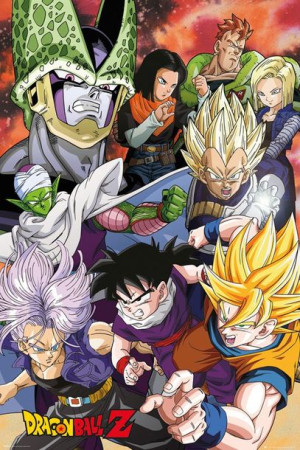 Dragon Ball Z Cell Saga - plakat 61x91,5 cm