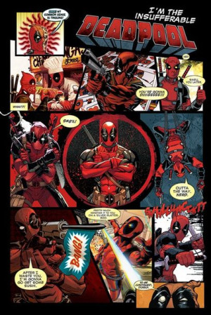 Marvel Deadpool Kolaż - plakat 61x91,5 cm