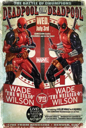 Marvel Deadpool Wade vs Wade - plakat 61x91,5 cm