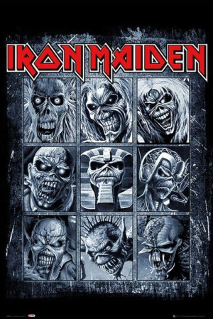 Iron Maiden Eddies - plakat 61x91,5 cm