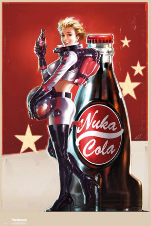 Fallout 4 Nuka Cola - plakat 61x91,5 cm