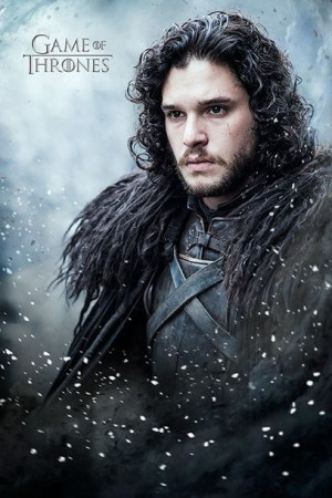 Gra o Tron Jon Snow - plakat 61x91,5 cm