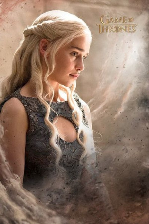 Gra o Tron Daenerys Targaryen - plakat 61x91,5 cm