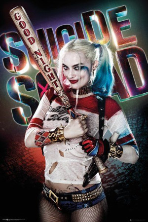 Legion Samobójców Harley Quinn Good Night - plakat 61x91,5 cm