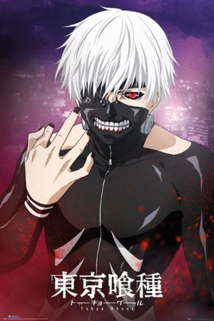 Tokyo Ghoul Kaneki - plakat 61x91,5 cm