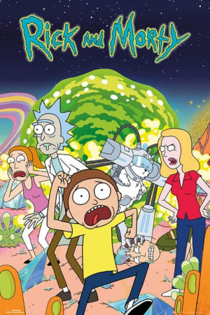 Rick and Morty - plakat 61x91,5 cm