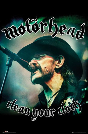 Motorhead Clean Your Clock - plakat 61x91,5 cm