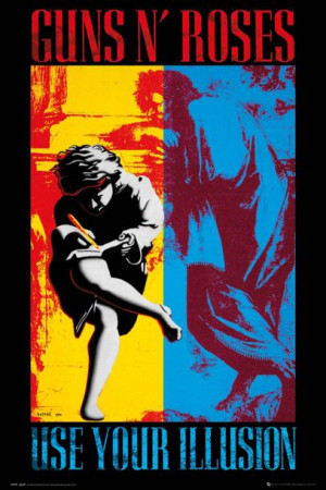 Guns N’ Roses Use Your Illusion - plakat 61x91,5 cm