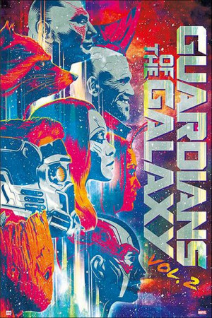 Strażnicy Galaktyki vol. 2 Bohaterowie - plakat 61x91,5 cm