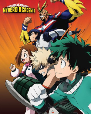 My Hero Academia Heroes To Action - plakat 40x50 cm
