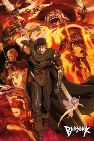 Berserk Kolaż - plakat 61x91,5 cm