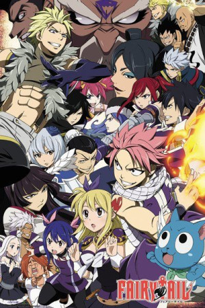 Fairy Tail Key Art - plakat 61x91,5 cm