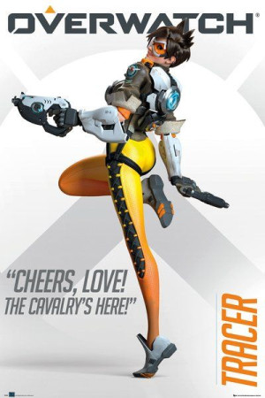 Overwatch Tracer - plakat 61x91,5 cm