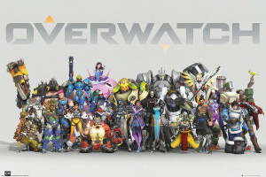 Overwatch Anniversary Line Up - plakat 91,5x61 cm
