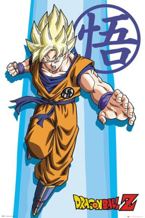 Dragon Ball Z SS Goku - plakat 61x91,5 cm