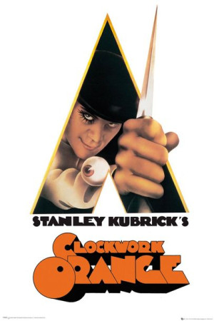 Mechaniczna Pomarańcza Stanley Kubrick - plakat 61x91,5 cm
