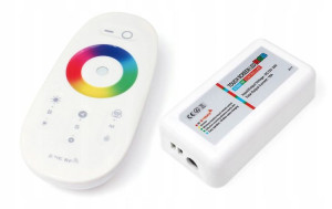 Sterownik pilot taśm LED RGB 60133 biały