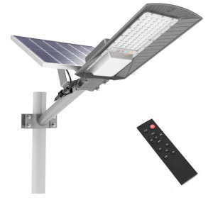 Latarnia Uliczna 500w Lampa Solarna Panel Uchwyt