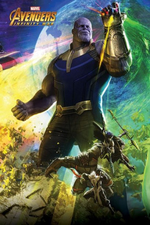 Avengers Infinity War Thanos - plakat 61x91,5 cm