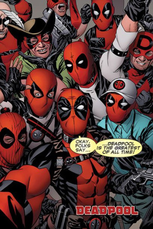 Deadpool Selfie - plakat 61x91,5 cm