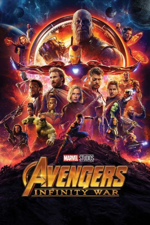 Avengers Infinity War Bohaterowie - plakat 61x91,5 cm