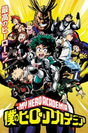 My Hero Academia Sezon 1 - plakat 61x91,5 cm