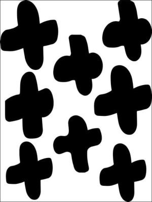Plusy scandi - plakat 61x91,5 cm