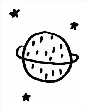 Planeta - plakat 40x50 cm