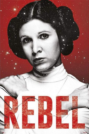 Star Wars Rebel Gwiezdne Wojny Księżniczka Leia - plakat 61x91,5 cm