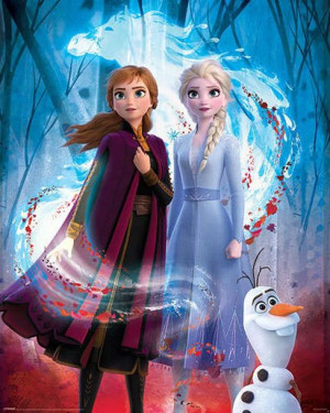 Kraina Lodu 2 Frozen Spirit - plakat 40x50 cm