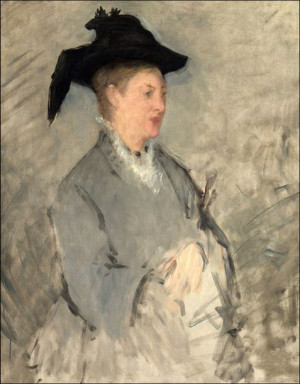Madame Edouard Manet (Suzanne Leenhoff, 1830 1906), Edouard Manet - plakat