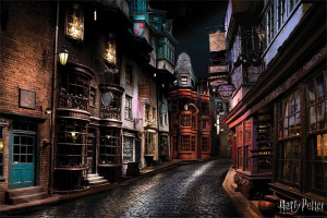 Harry Potter Diagon Alley - plakat 91,5x61 cm