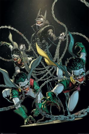 Batman The Bat Who Laughs - plakat 61x91,5 cm