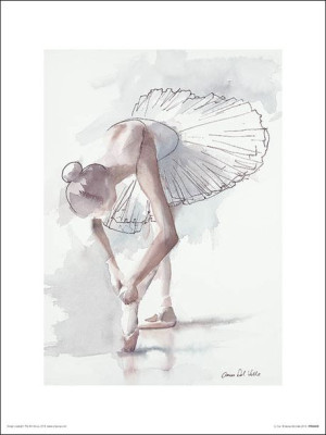 Balerina Le Trac - plakat premium 30x40 cm